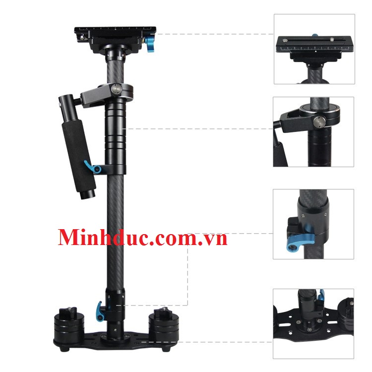 Tay cầm quay phim Yelangu steadicam S80t pro Carbon fibre